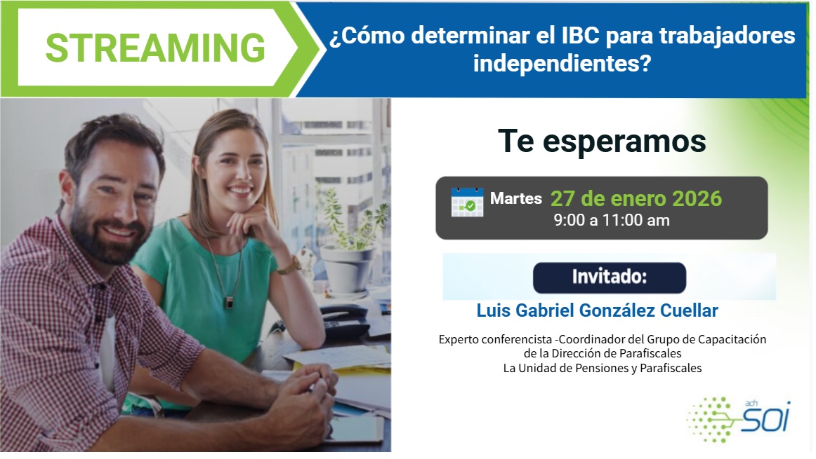 Conoce ¿Cómo determinar el IBC para trabajadores independientes?