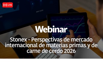 STONEX: PERSPECTIVAS  DE MERCADO INTERNACIONAL DE MATERIAS PRIMAS Y CARNE DE CERDO 2026