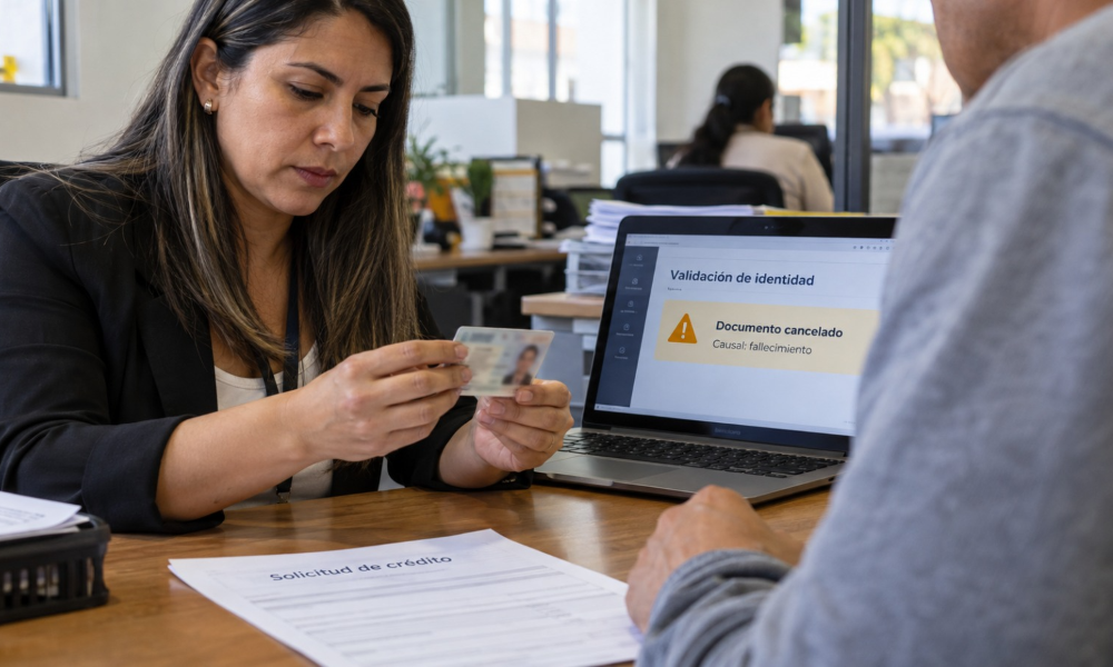 Hasta 18.000 cédulas de personas fallecidas se usan al año para firmar contratos, alerta estudio de AUCO