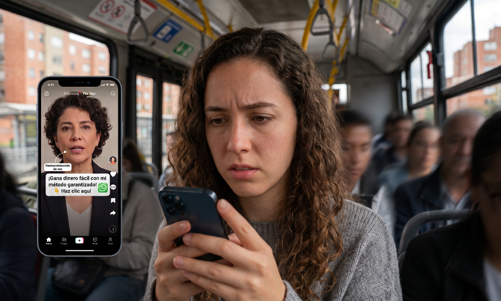 Cuidado con lo que ve: Fortinet advierte sobre videos con deepfake en redes sociales usados para robar datos personales