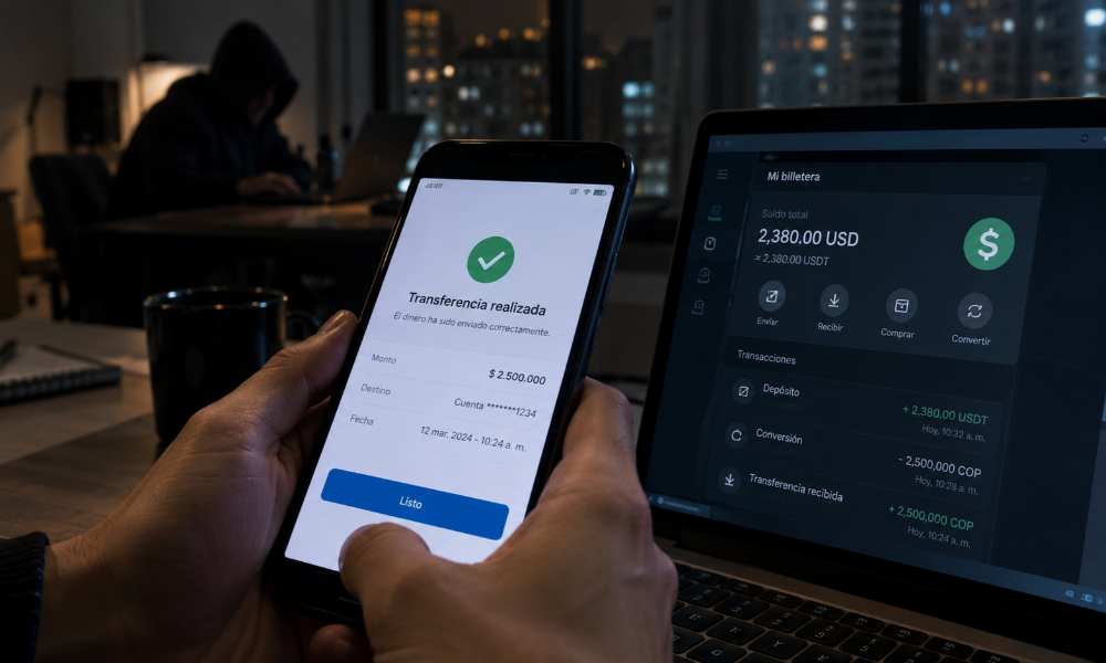 Criptoestafas con IA generan pérdidas por $52.600 millones en Colombia