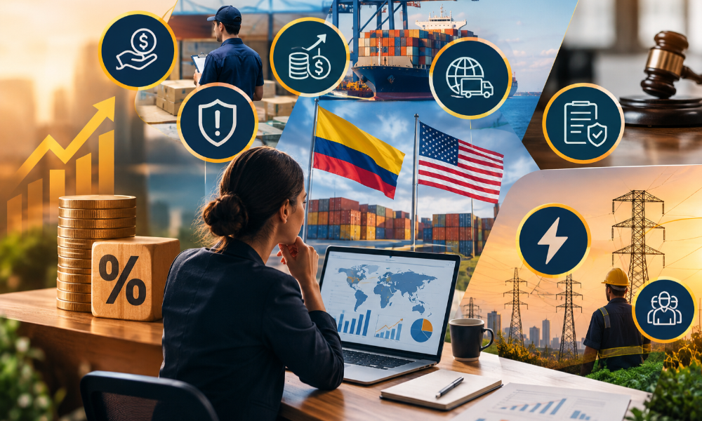 Con tasas del 12 % e inflación de 6,24 %, empresas colombianas redefinen el procurement de cara a 2027