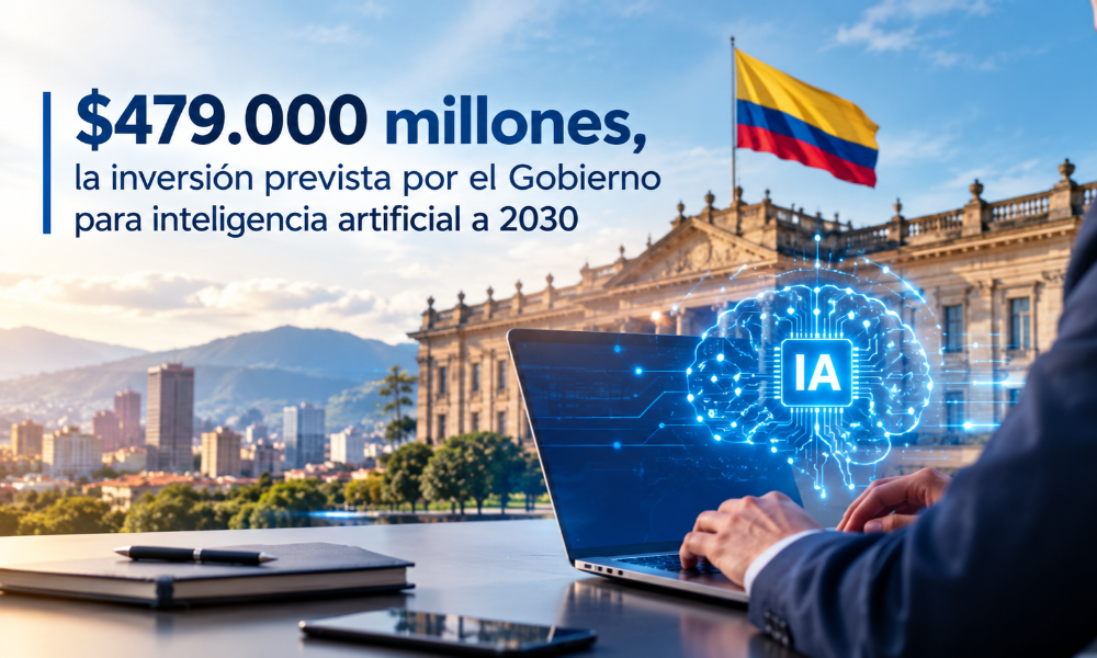 Colombia destinará $479.000 millones para convertirse en un Estado "nativo en IA" a 2030