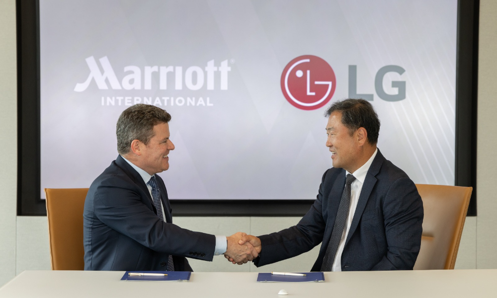 LG y Marriott impulsan la próxima generación de hoteles inteligentes